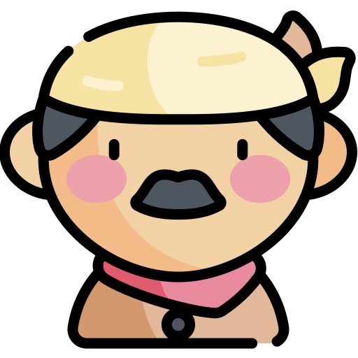 Soldier Kawaii Lineal color icon