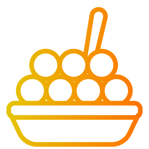 Meatballs Generic gradient outline icon