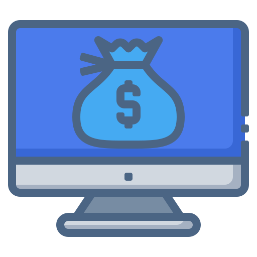 monitor Generic color lineal-color icono