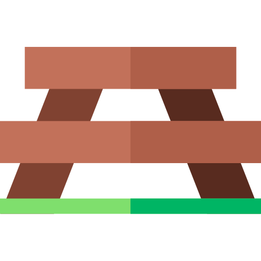 ベンチ Basic Straight Flat icon