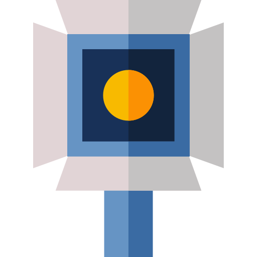 エレクトロニクス Basic Straight Flat icon