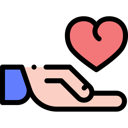 Charity Detailed Rounded Lineal color icon