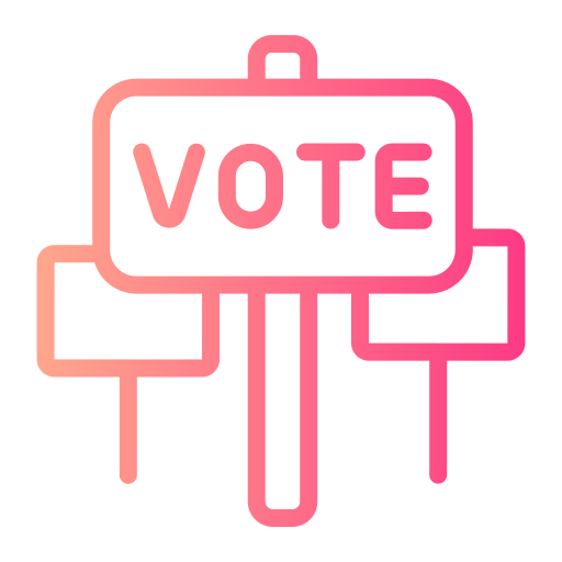 Vote Generic gradient outline icon