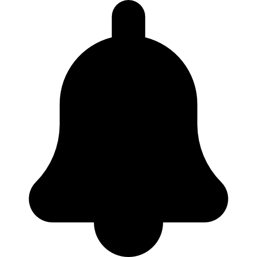 Bell Basic Rounded Filled icon