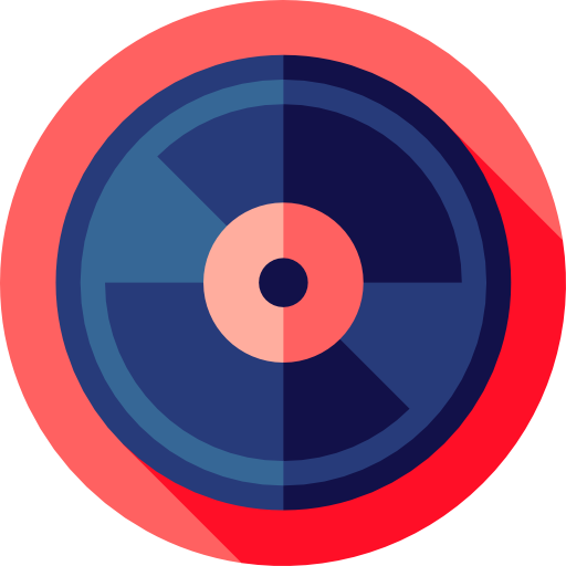 Compact disc Flat Circular Flat icon