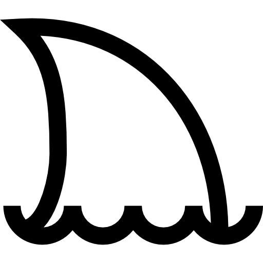鮫 Basic Straight Lineal icon