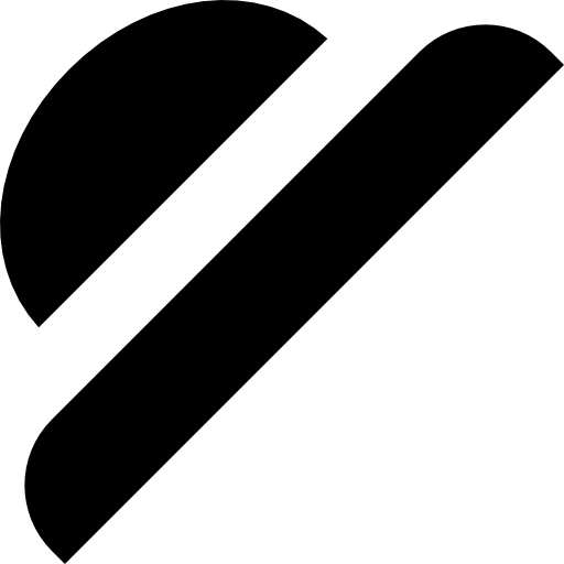 帽子 Basic Straight Filled icon
