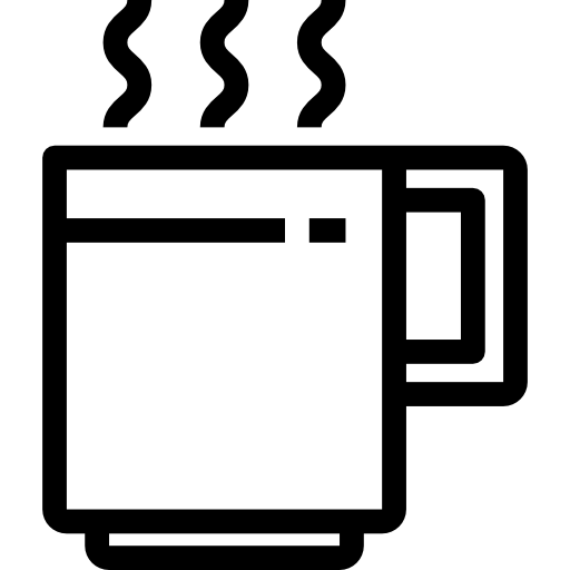 tasse à café Detailed Straight Lineal Icône