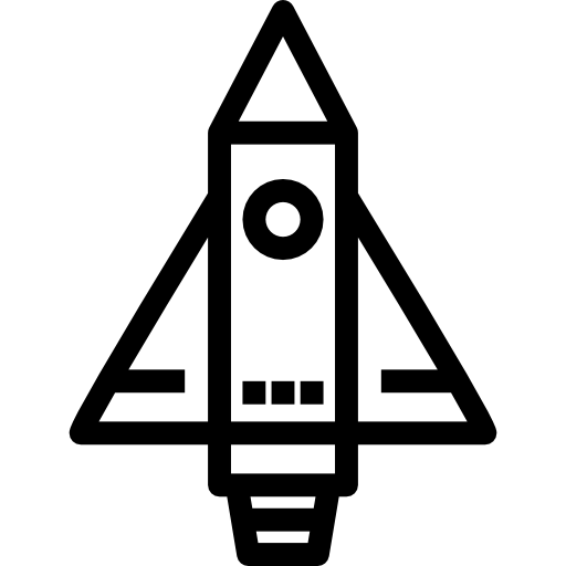 Rocket Detailed Straight Lineal icon
