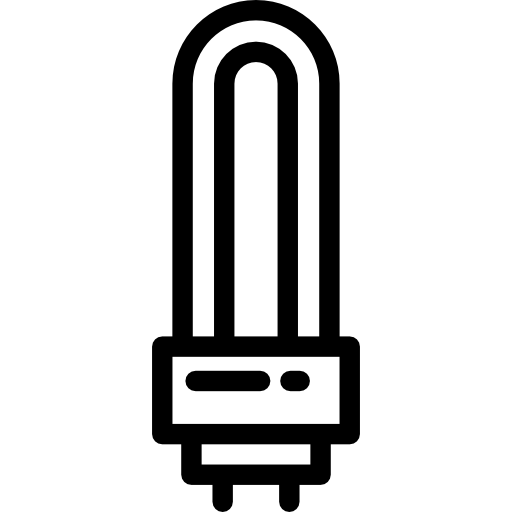 Żarówka Detailed Rounded Lineal ikona