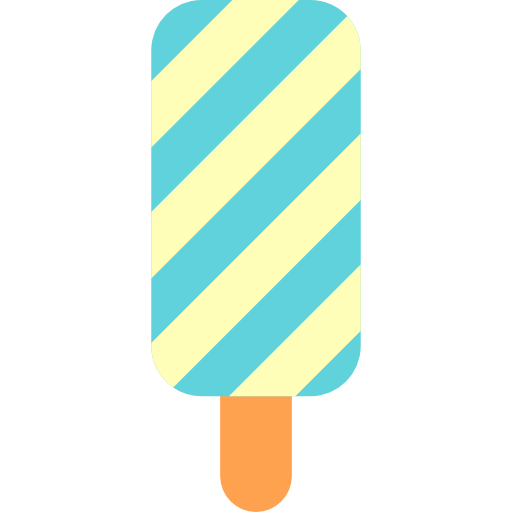 ijsje Basic Straight Flat icoon