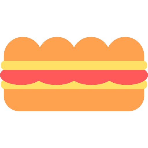 sandwich Basic Straight Flat Icône