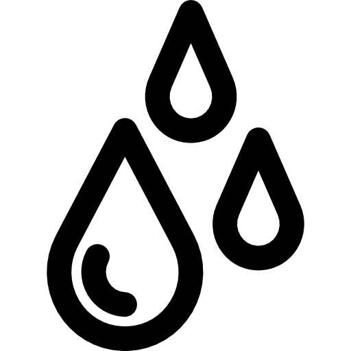 雨滴 Basic Rounded Lineal icon