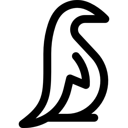 pingwin Basic Rounded Lineal ikona