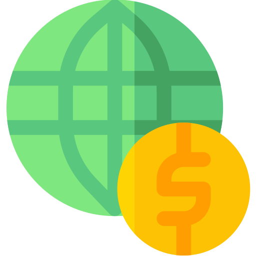negocios y finanzas Basic Rounded Flat icono