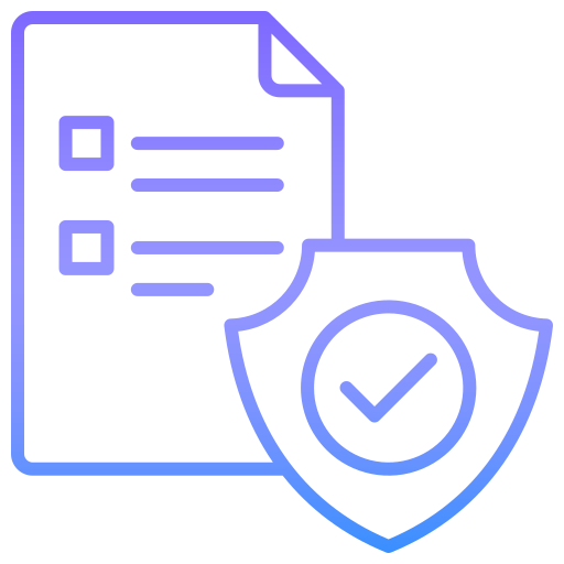 conformità normativa Generic gradient outline icona