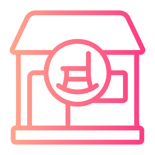 casa de retiro Generic gradient outline icono