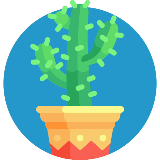 kaktus Detailed Flat Circular Flat ikona