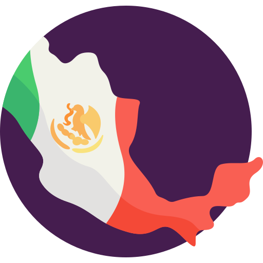 mexiko Detailed Flat Circular Flat icon