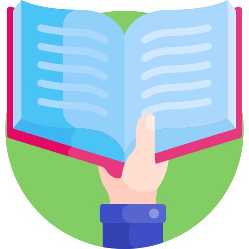 Book Detailed Flat Circular Flat icon