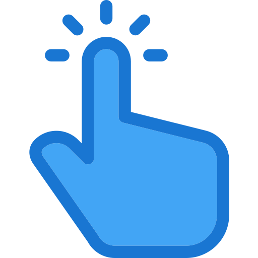 finger Deemak Daksina Blue icon