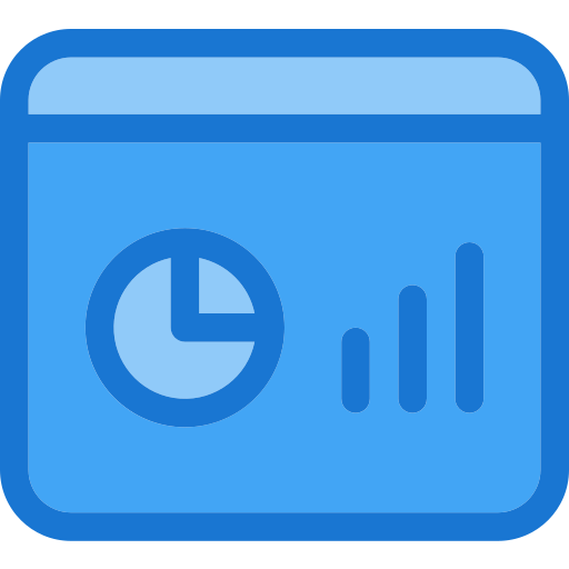 Dashboard Deemak Daksina Blue icon