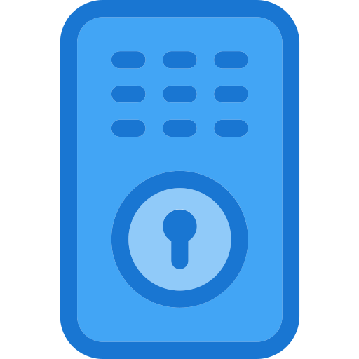 smart lock Deemak Daksina Blue icon