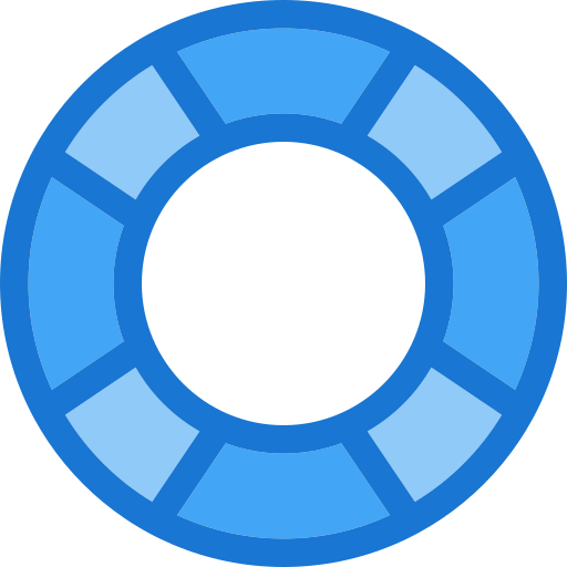 Спасательный круг Deemak Daksina Blue иконка