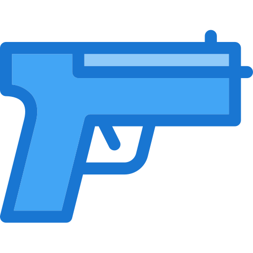 pistolet Deemak Daksina Blue ikona