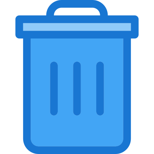 Trash Deemak Daksina Blue icon