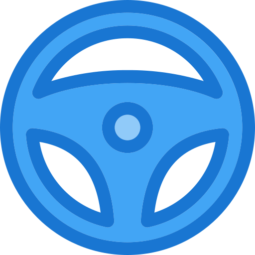 Steering wheel Deemak Daksina Blue icon