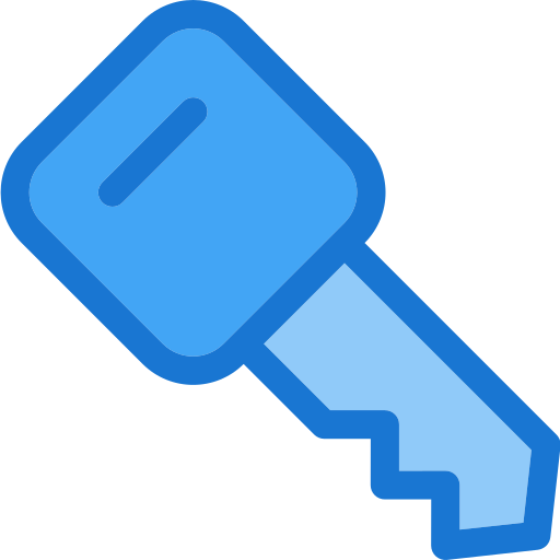 Car key Deemak Daksina Blue icon