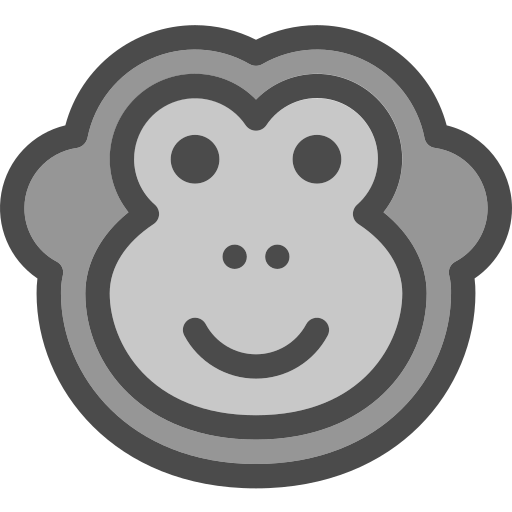 猿 Deemak Daksina Grey icon