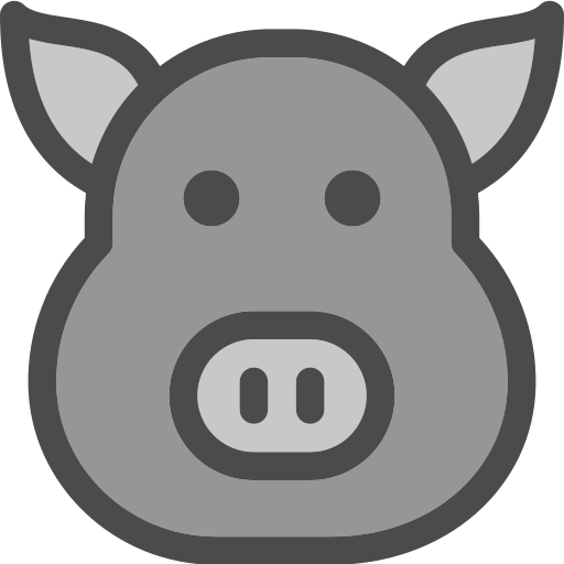 Pig Deemak Daksina Grey icon