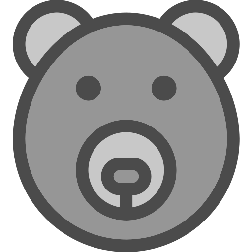 Bear Deemak Daksina Grey icon