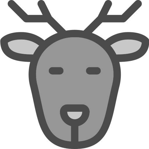 Deer Deemak Daksina Grey Ícone
