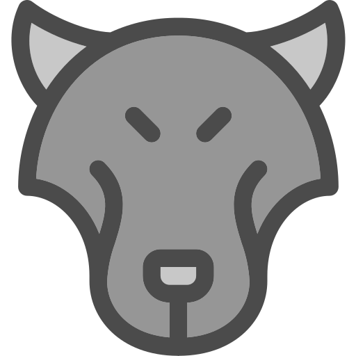 wolf Deemak Daksina Grey icoon