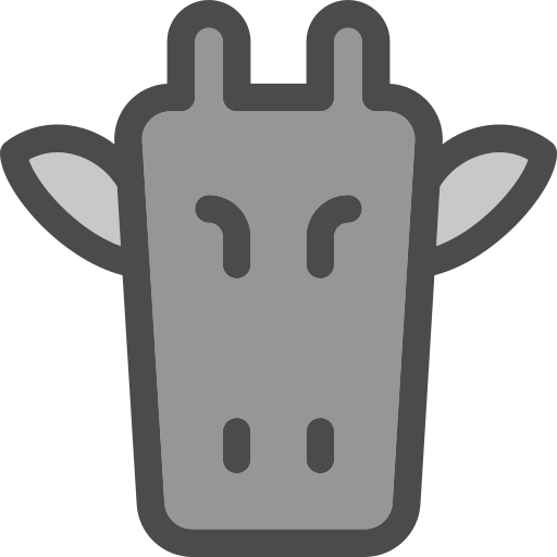 Żyrafa Deemak Daksina Grey ikona