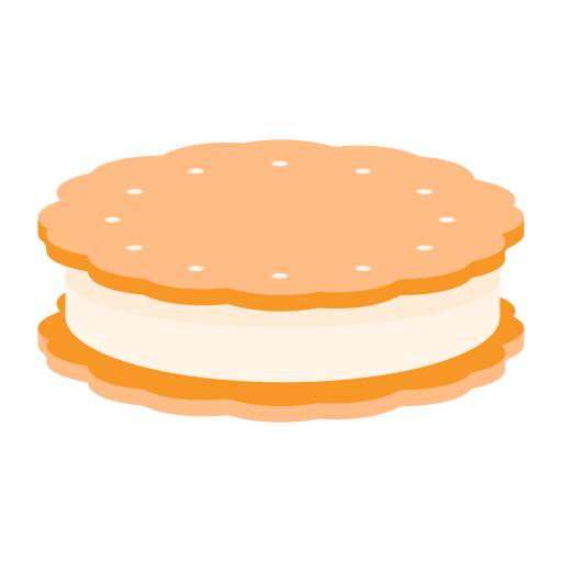galleta Generic color fill icono