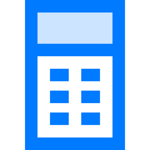 계산 Vitaliy Gorbachev Blue icon