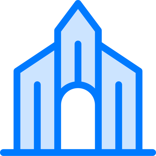 architettura e città Vitaliy Gorbachev Blue icona