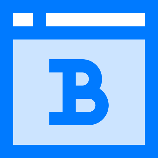 Bitcoin Vitaliy Gorbachev Blue icono