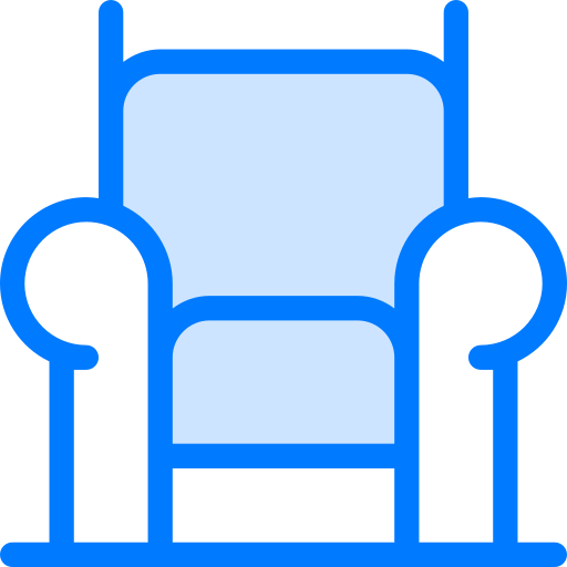 chaise Vitaliy Gorbachev Blue Icône