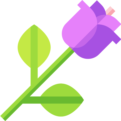 Blossom Basic Straight Flat icon