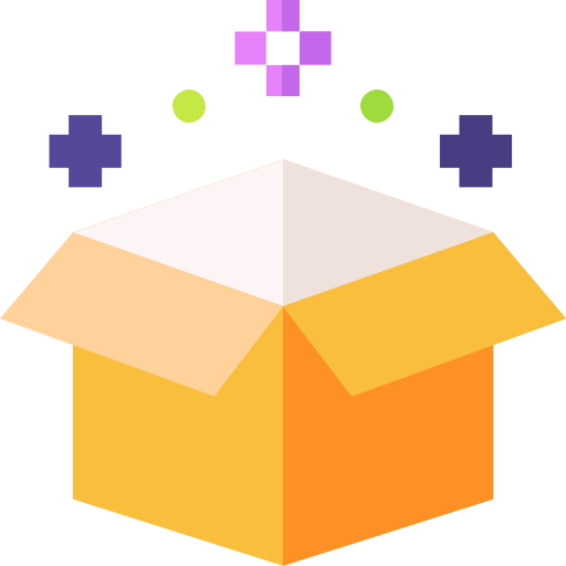 box Basic Straight Flat icon