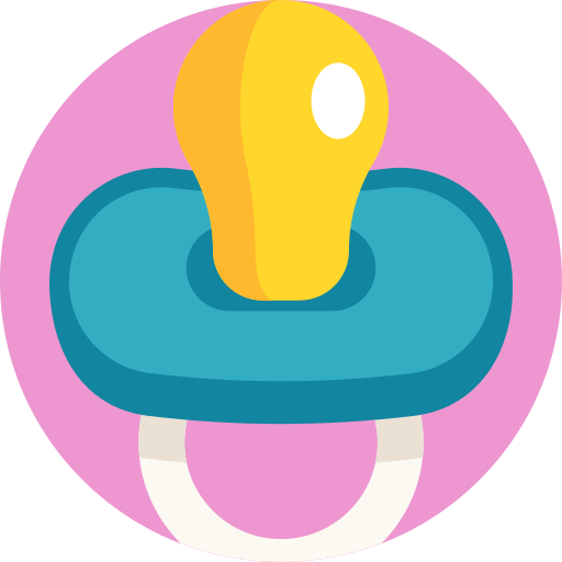 Nipple Detailed Flat Circular Flat icon