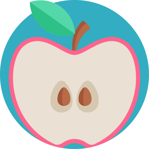 사과 Detailed Flat Circular Flat icon