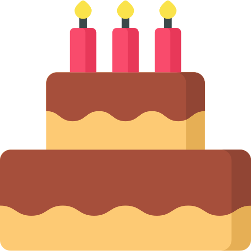 Birthday cake Special Flat icon