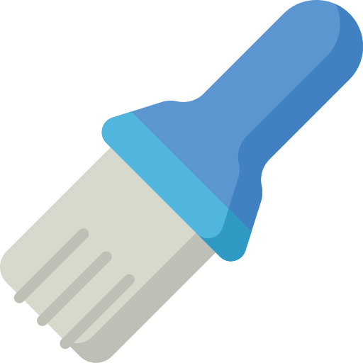 Pastry brush Special Flat icon