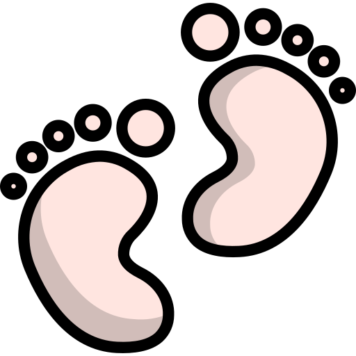 Huella Winnievizence Lineal color icono